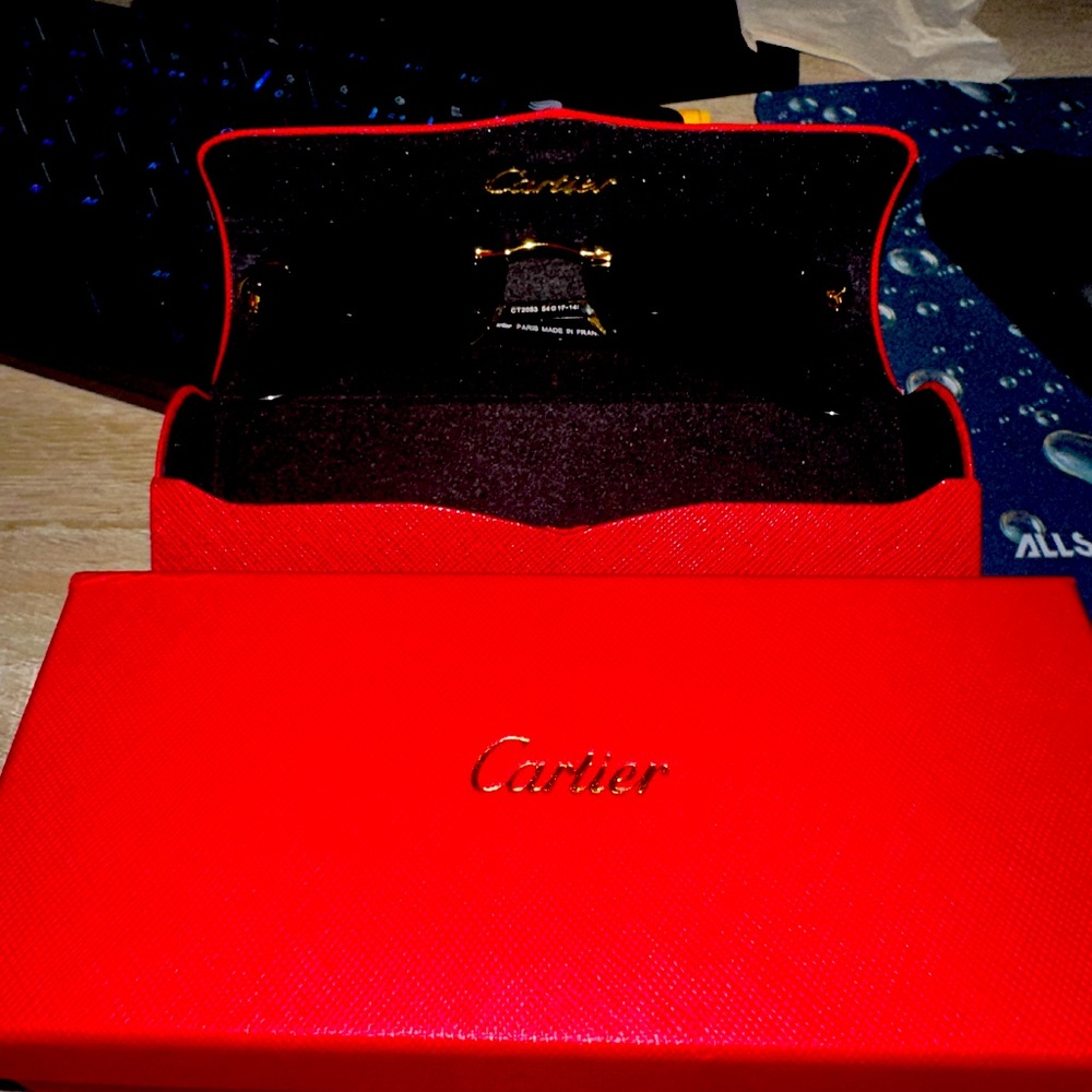 Cartier Red Jewelry Box